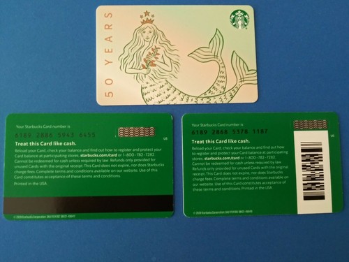 Carte starbucks 2020 2 - ",
