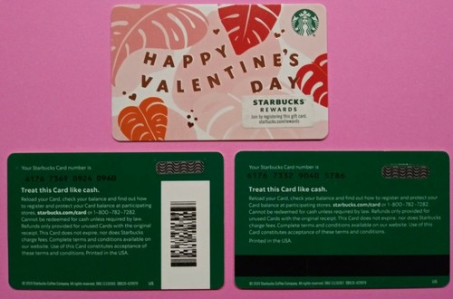 Carte starbucks 2019 - starbucks, "